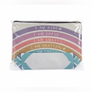 ⭐️Positive Affirmation Rainbow Pouch
